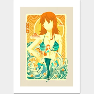 Great Wave Nami Posters and Art